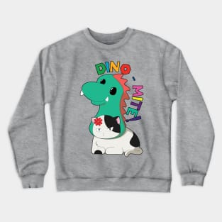 Dino Mite Cat Crewneck Sweatshirt